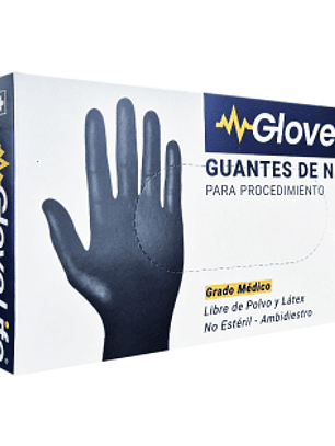 Guantes de Nitrilo Negro