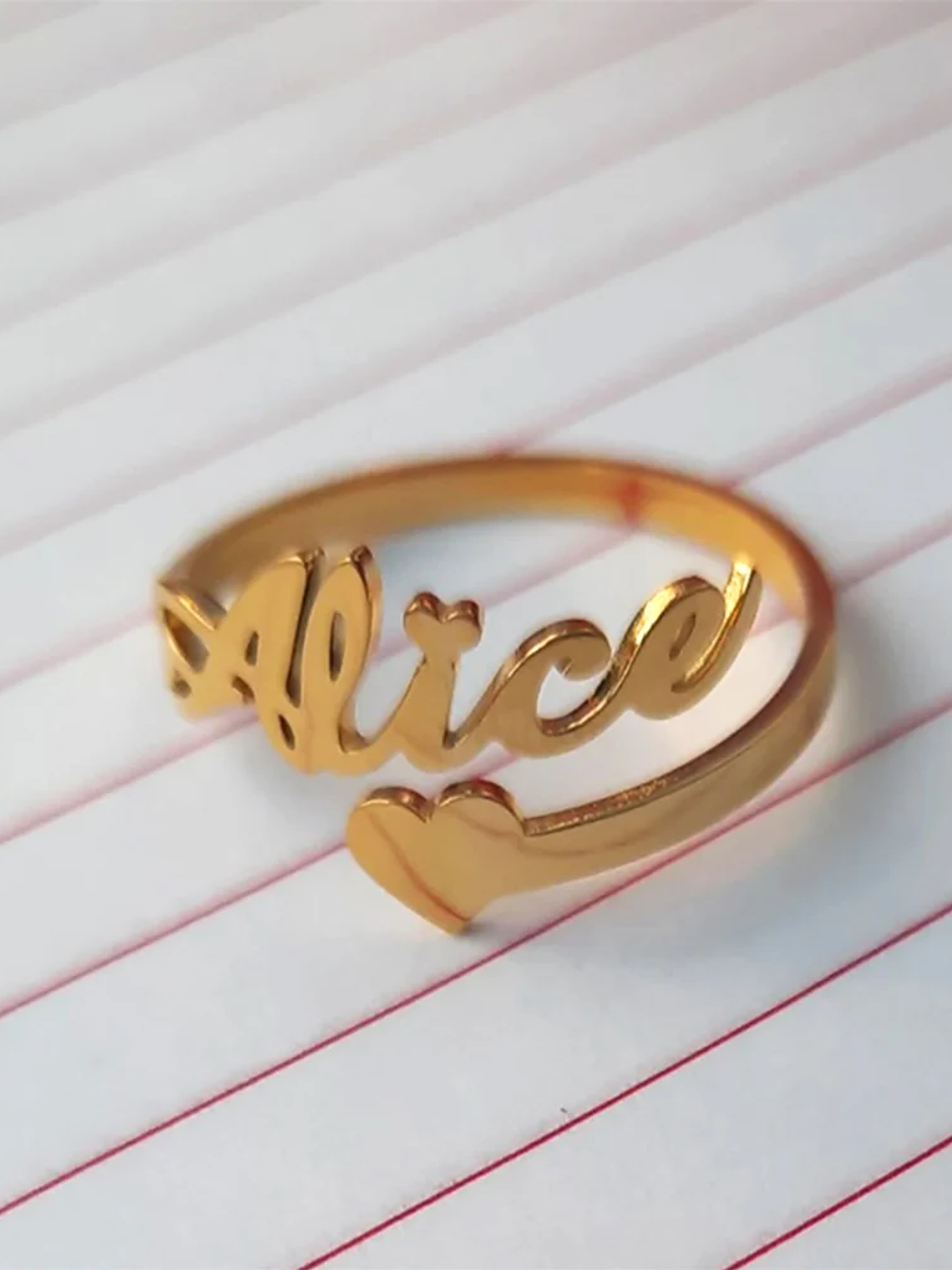 Anillo personalizado con nombre 3