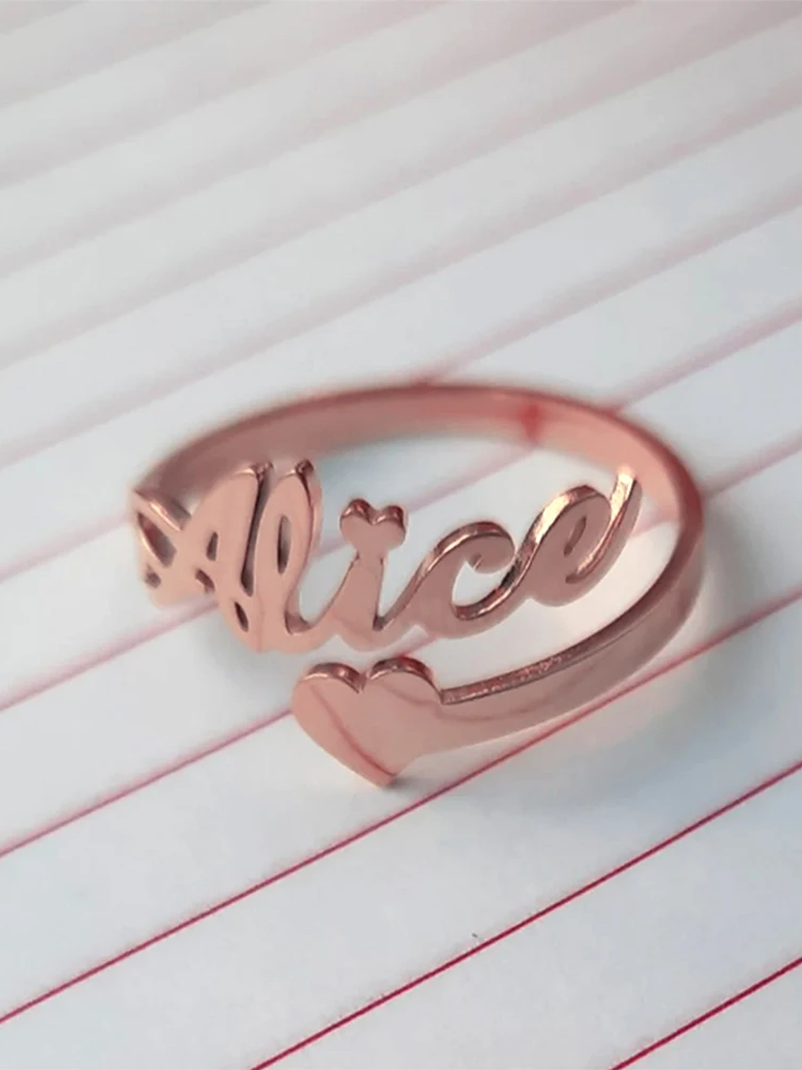 Anillo personalizado con nombre 4