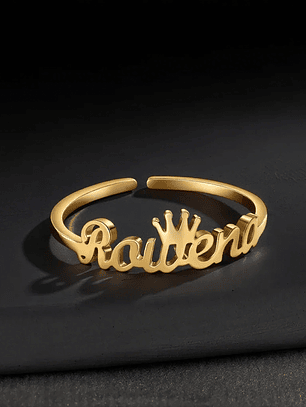 Anillo corona Personalizado