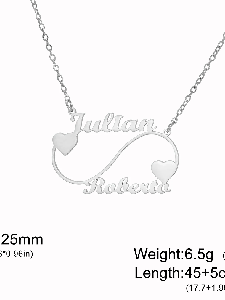 Collar personalizados kits amistad amor 5