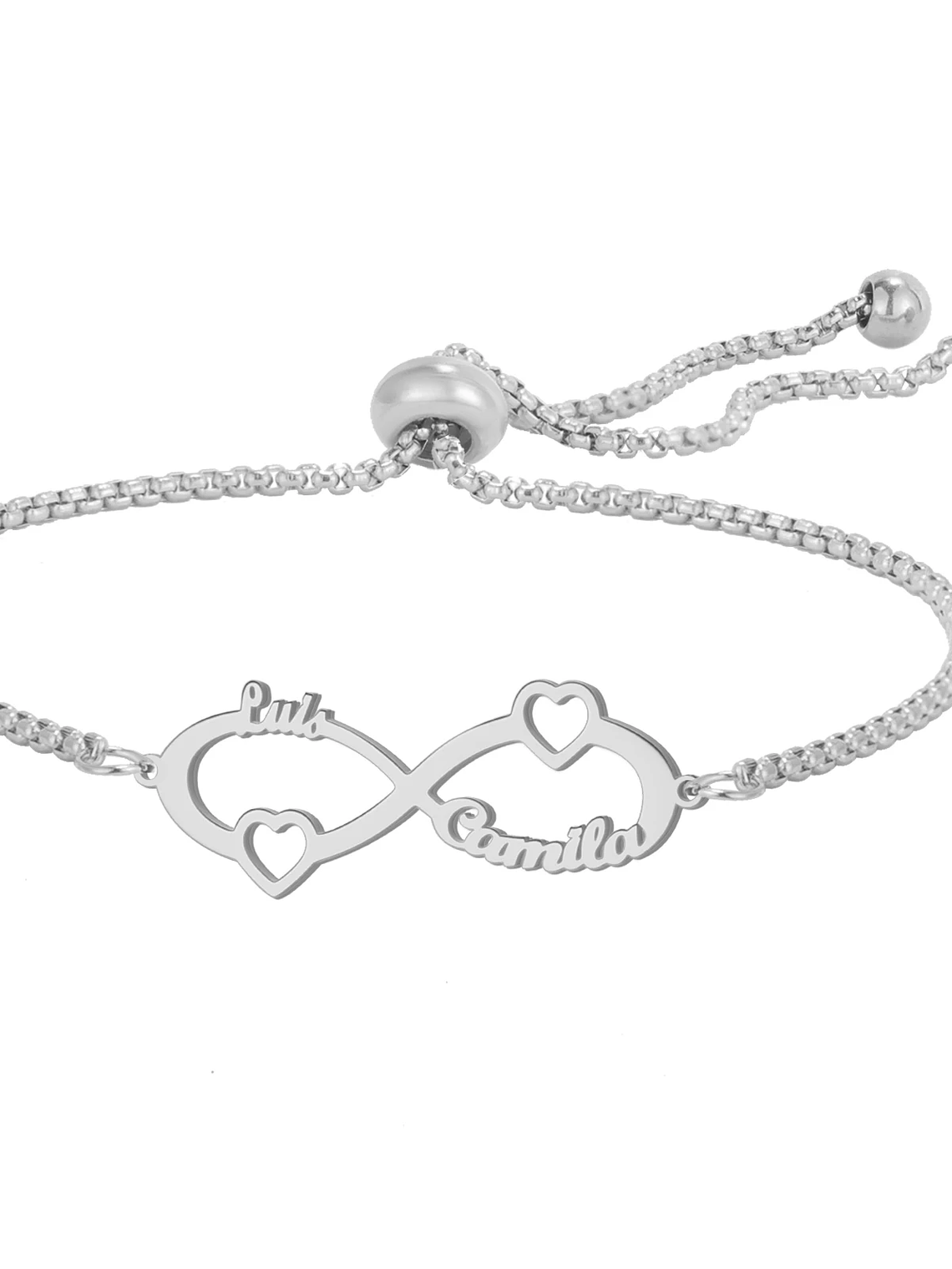 Pulsera con cadena y nombre 6
