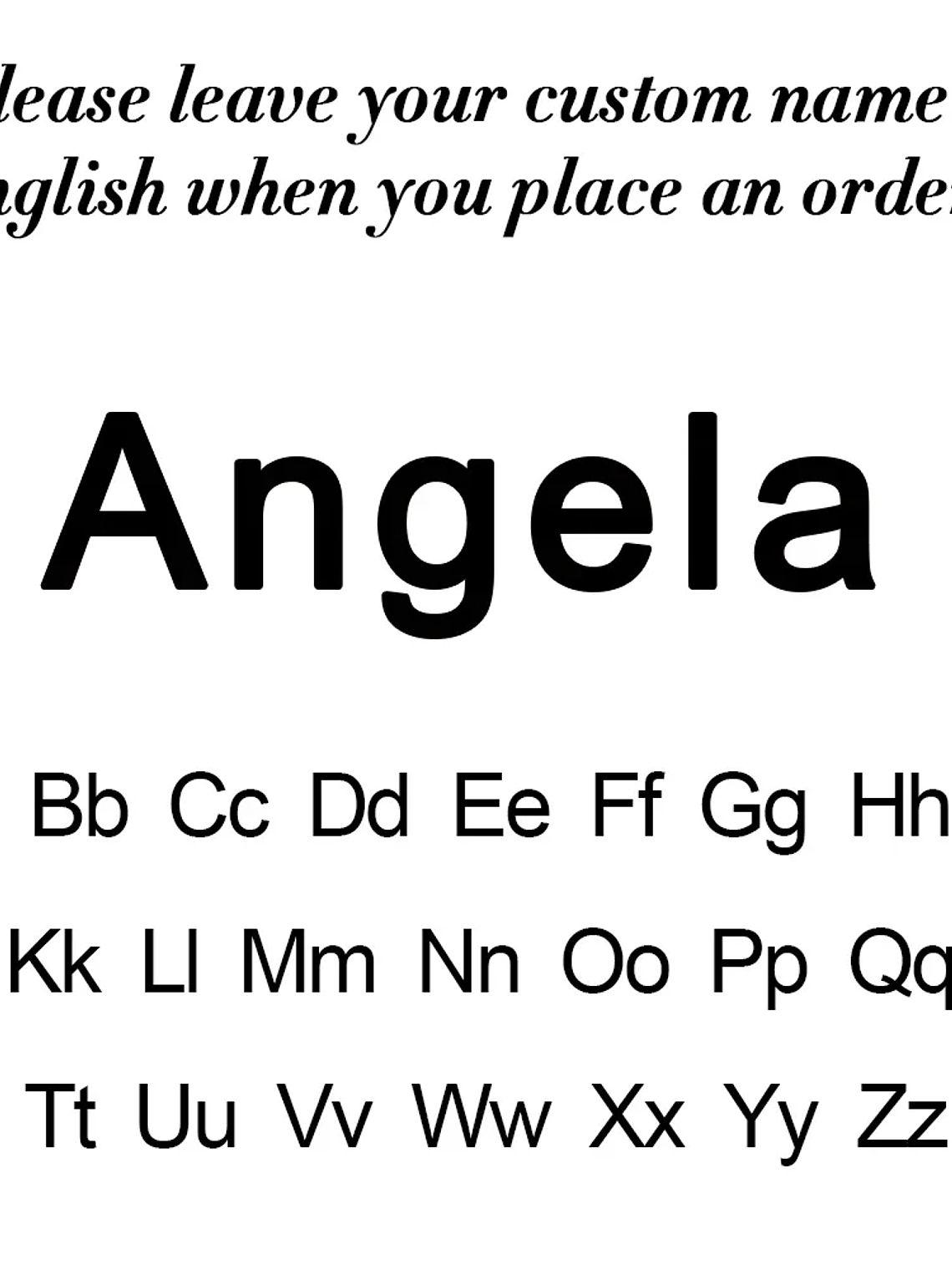 Pulsera con cadena y nombre 14