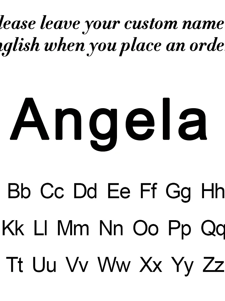 Pulsera con cadena y nombre 14