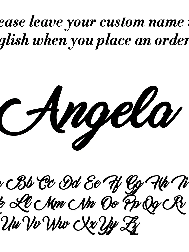 Pulsera con cadena y nombre 15