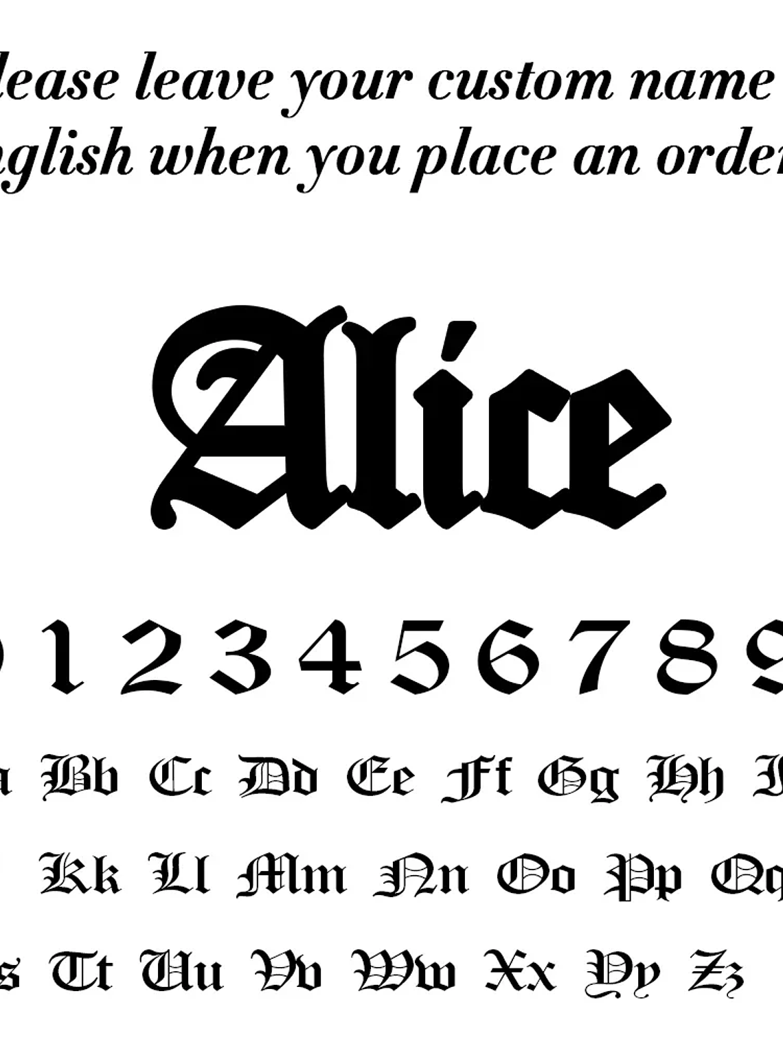 Pulsera con cadena y nombre 16