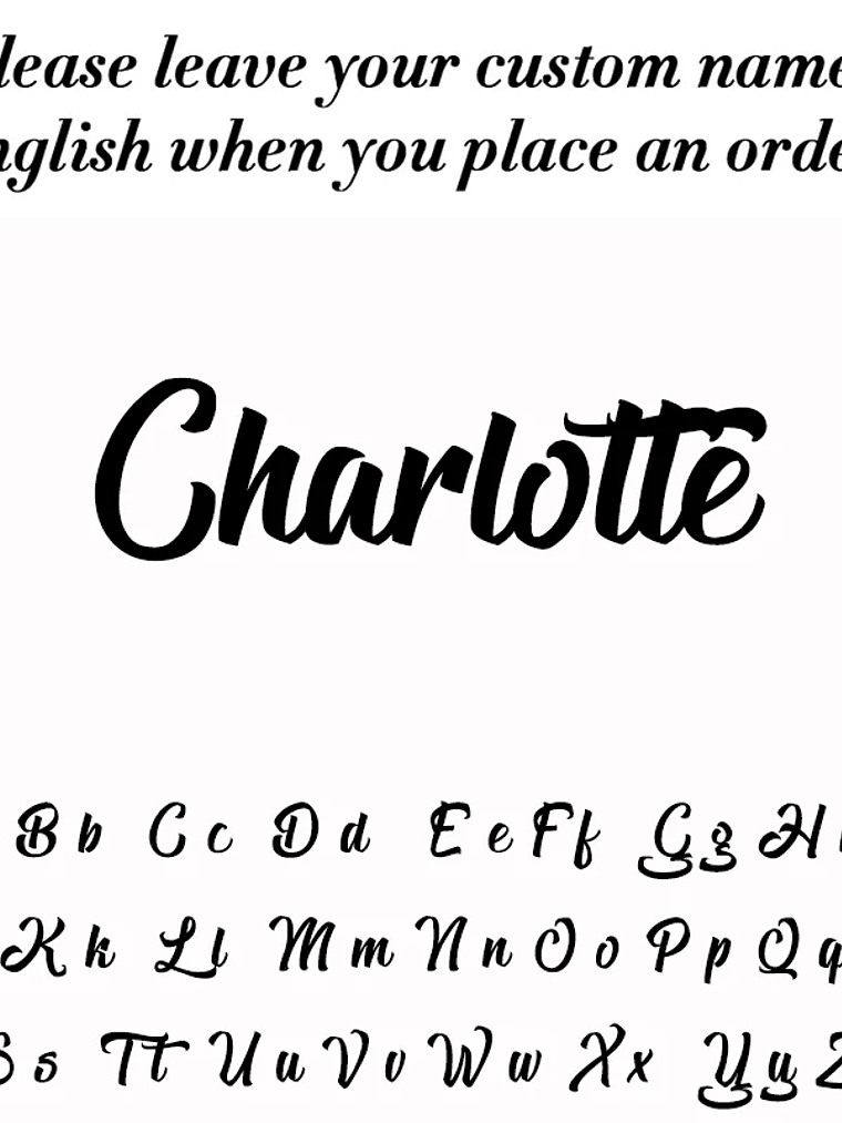 Pulsera de mujer con nombre personalizado 15