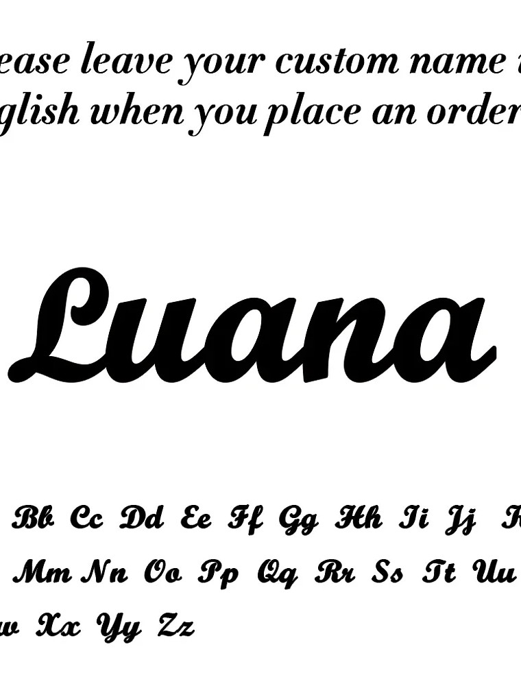 Pulsera con cadena y nombre 27