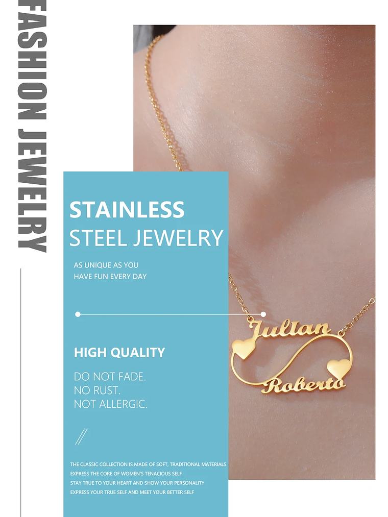 Collar personalizados kits amistad amor 28