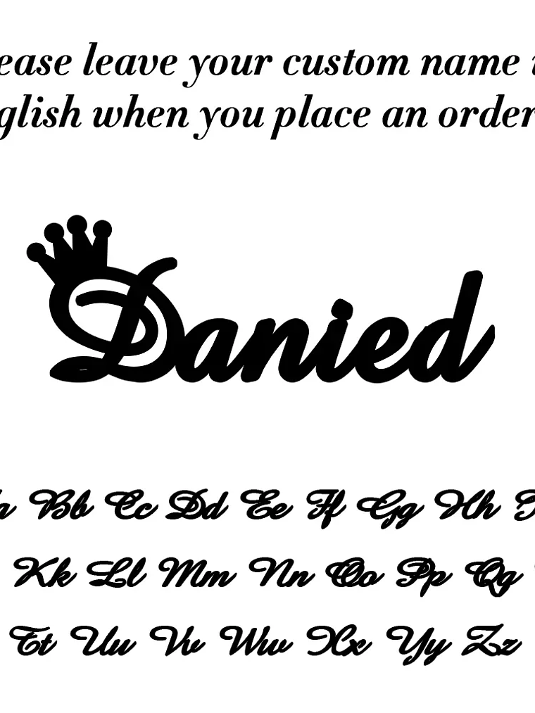 Pulsera con cadena y nombre 28