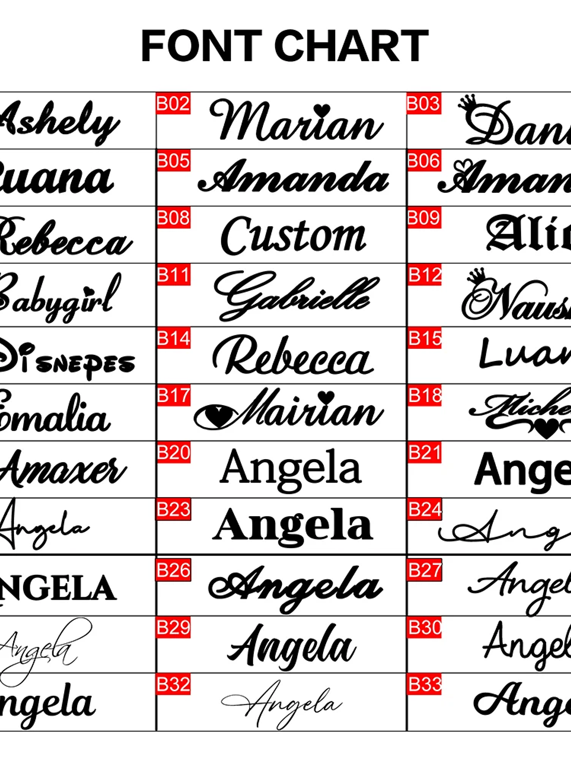 Pulsera con cadena y nombre 31