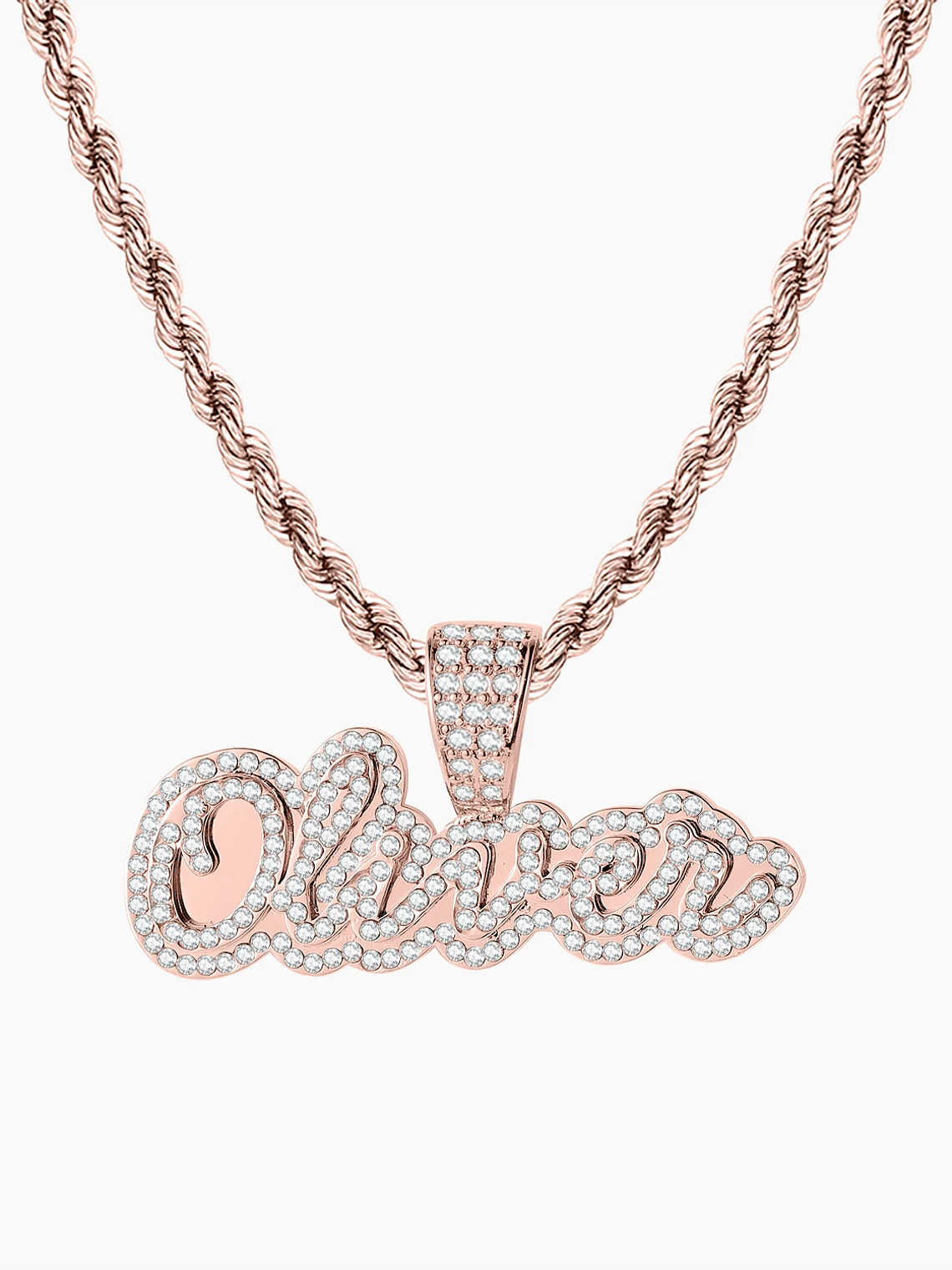 Cadena con nombre personalizado y brillo 5