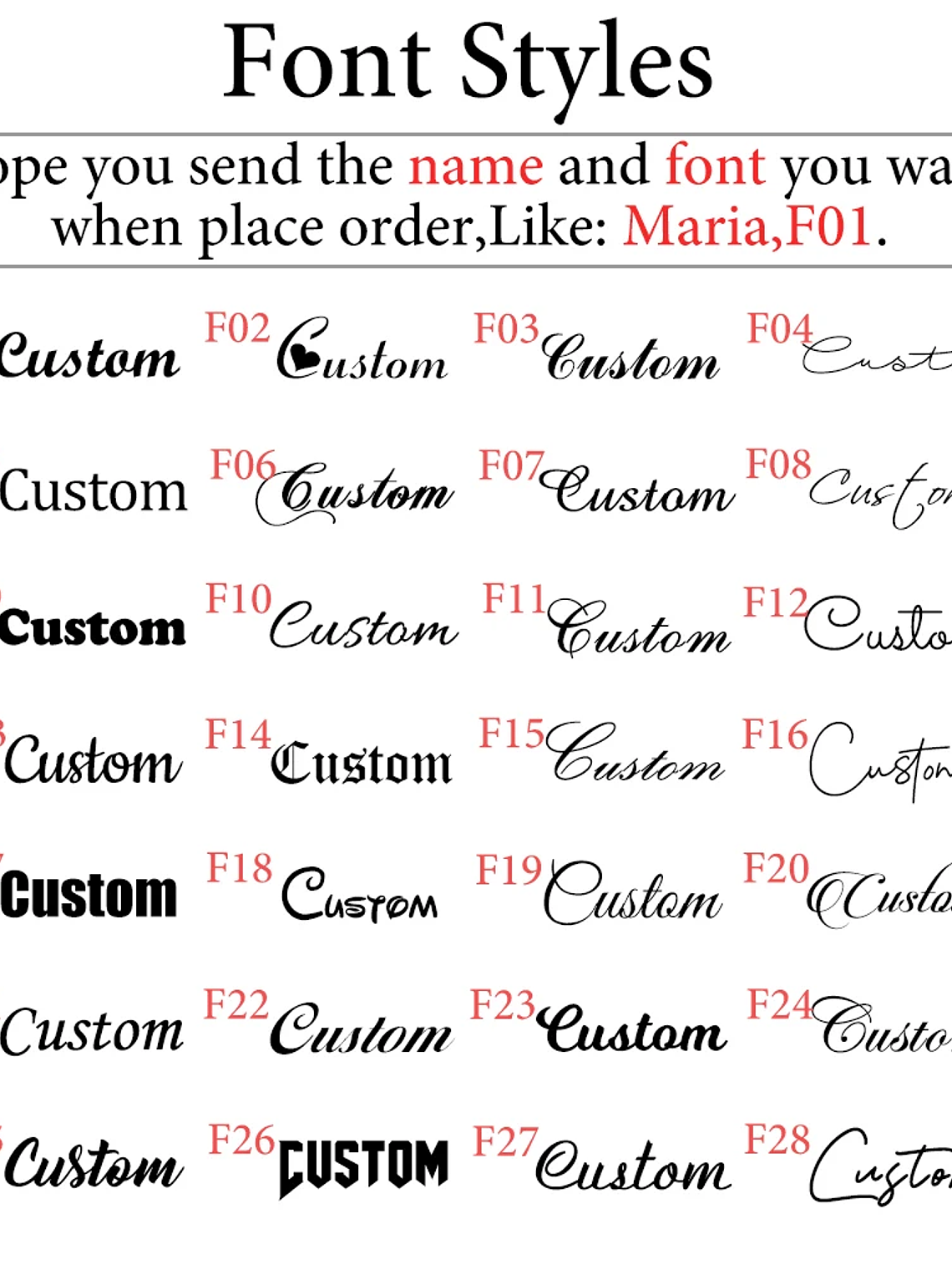 Aros con nombre y corazon 2