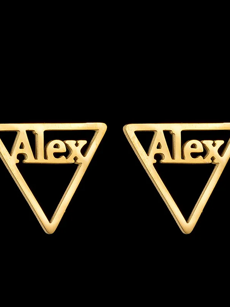 Pendientes con nombre diferentes diseños 8