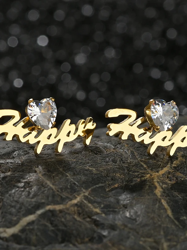 Pendientes con nombre diferentes diseños 18