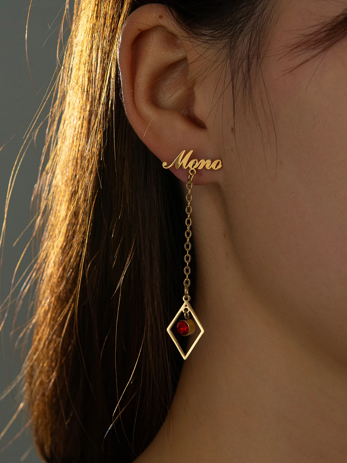 Pendientes con nombre diferentes diseños 24