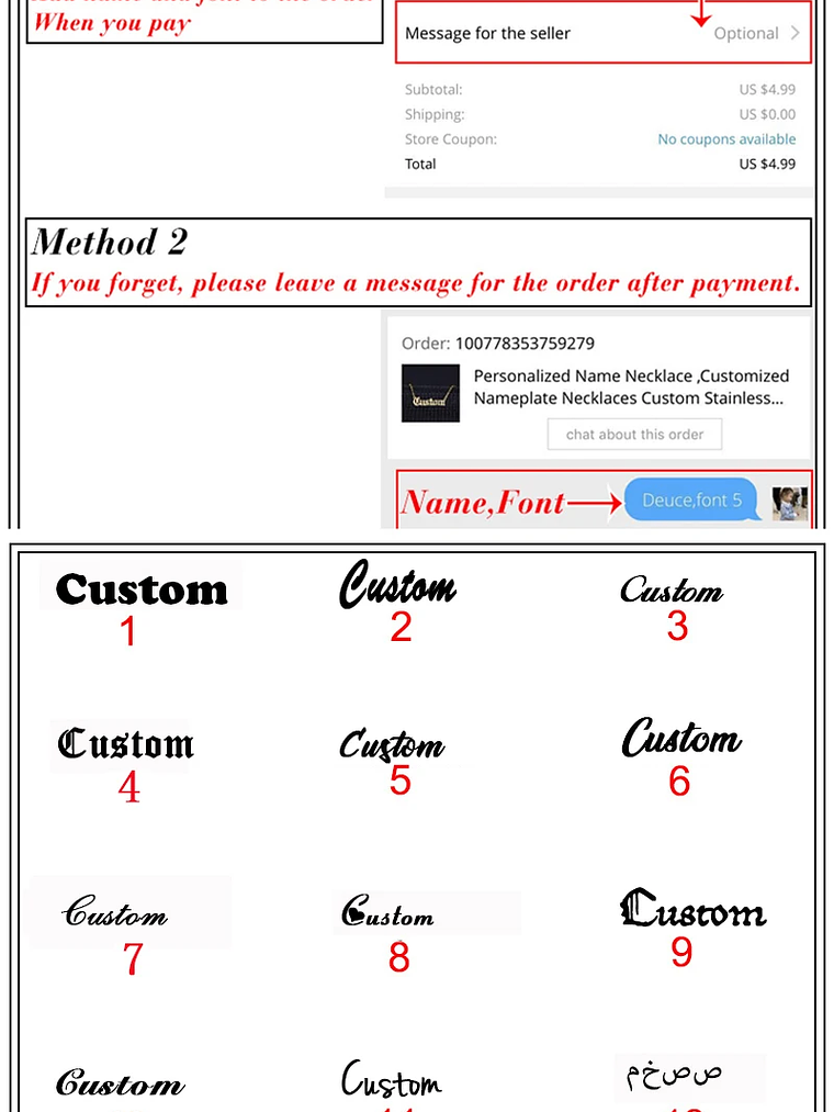 Collar Aros y pulsera personalizado 6