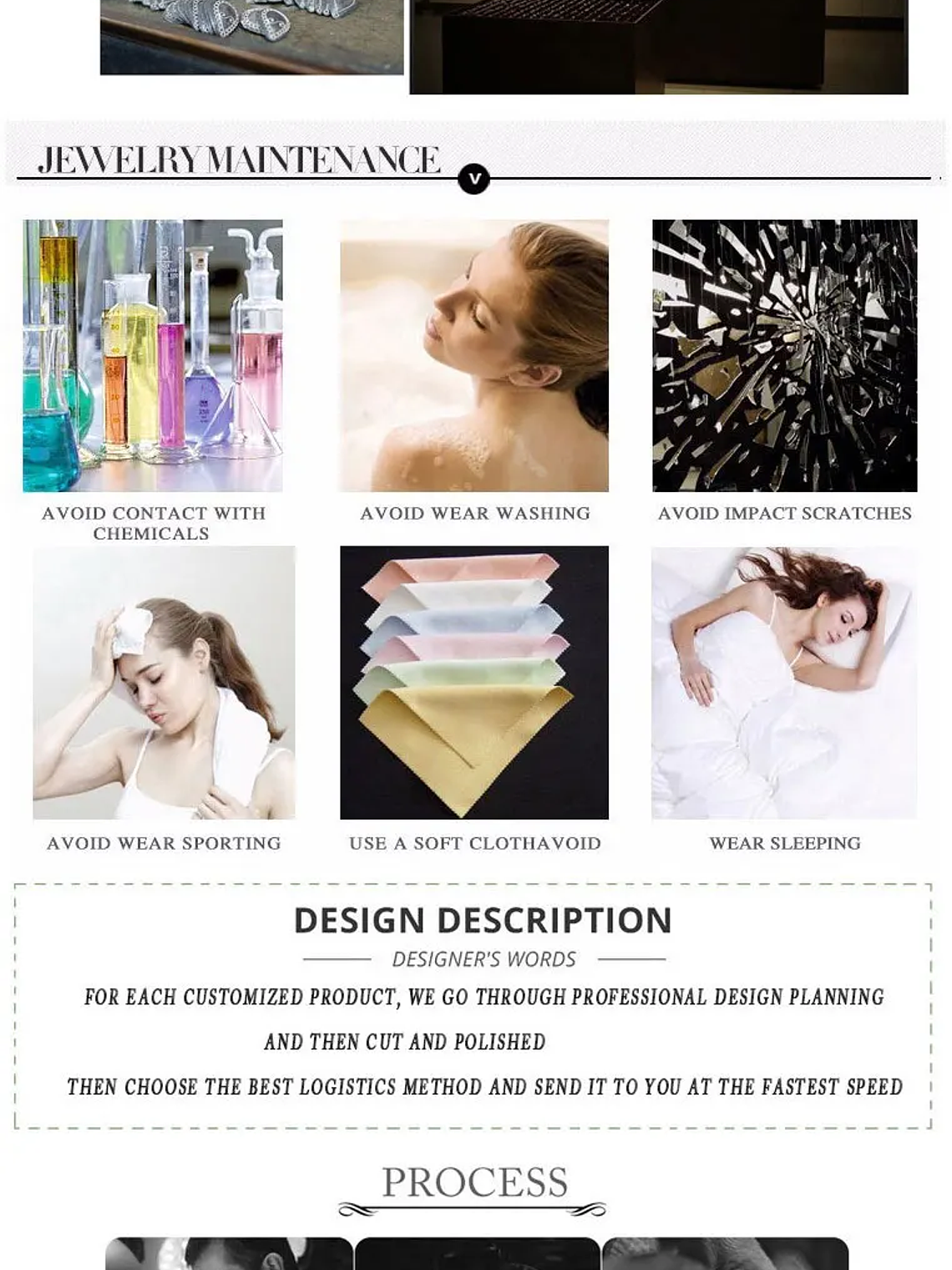 Collar Aros y pulsera personalizado 13