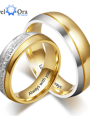 Anillo compromiso personalizado