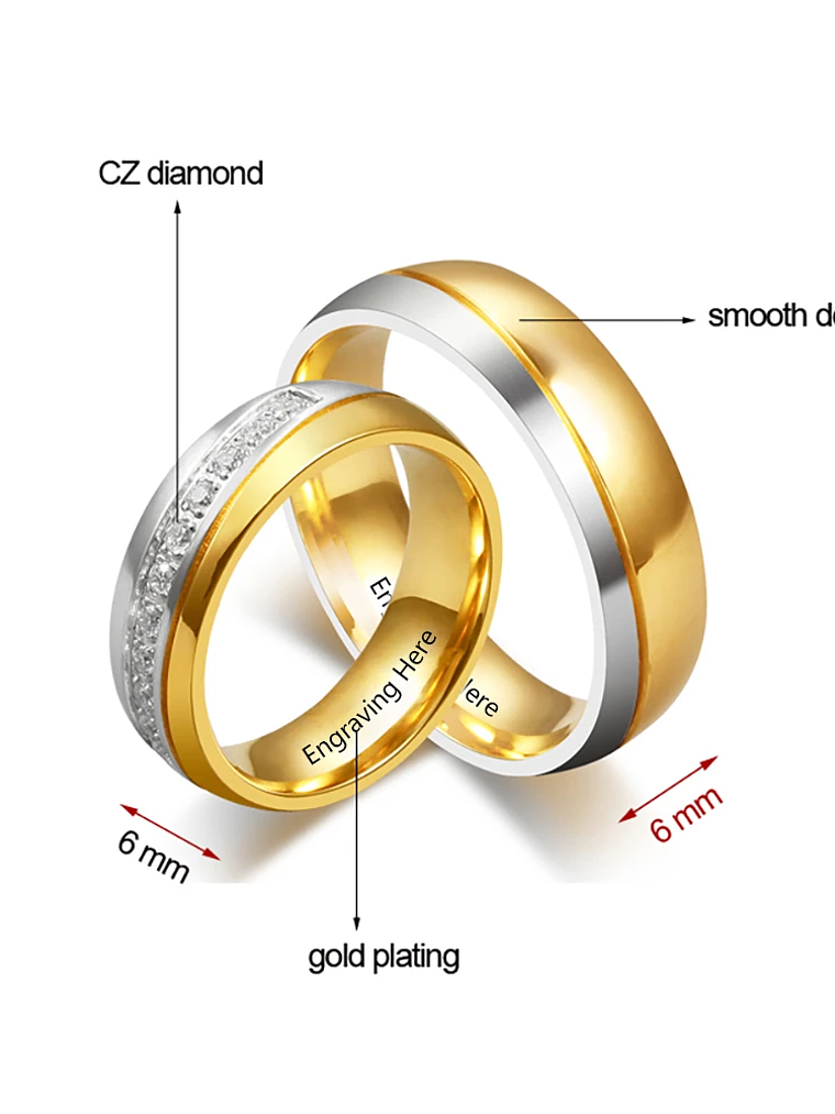 Anillo compromiso personalizado 2