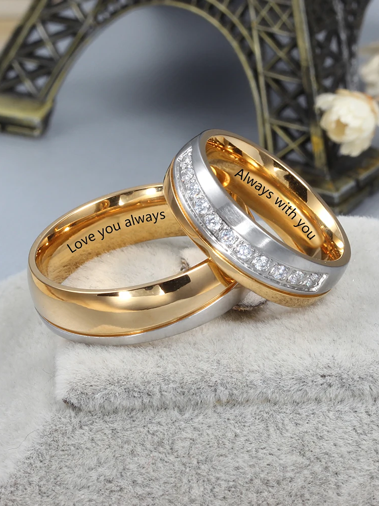 Anillo compromiso personalizado 6