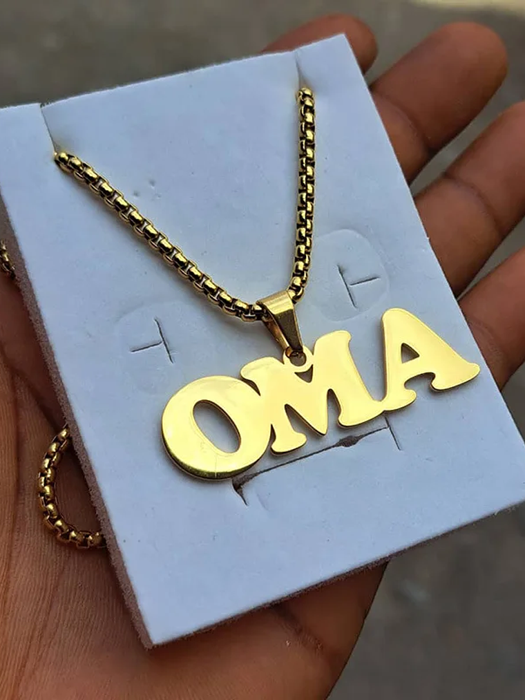 Collar de gran tamaño estilo cubano personalizado 2