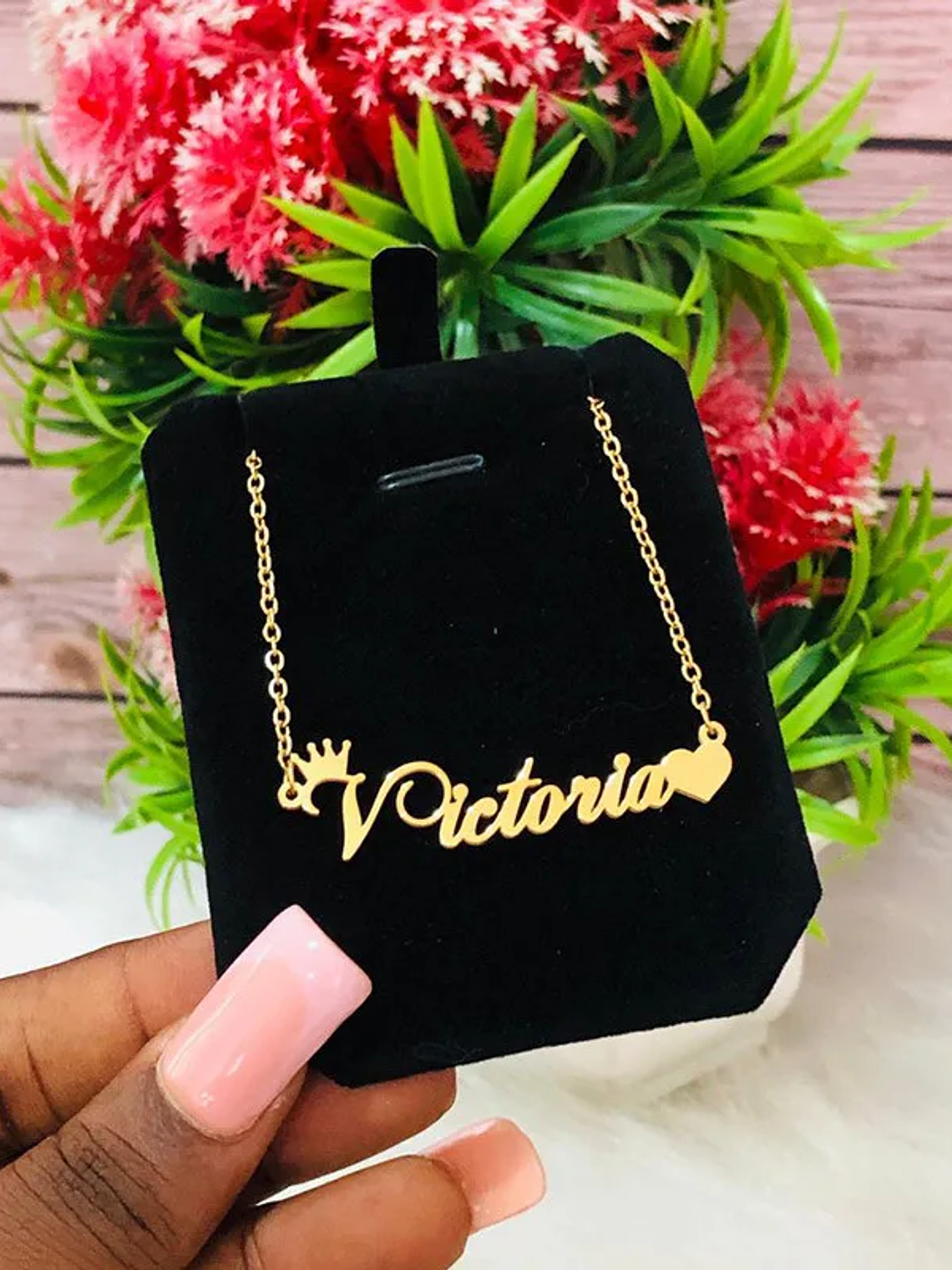 Collar de gran tamaño estilo cubano personalizado 7