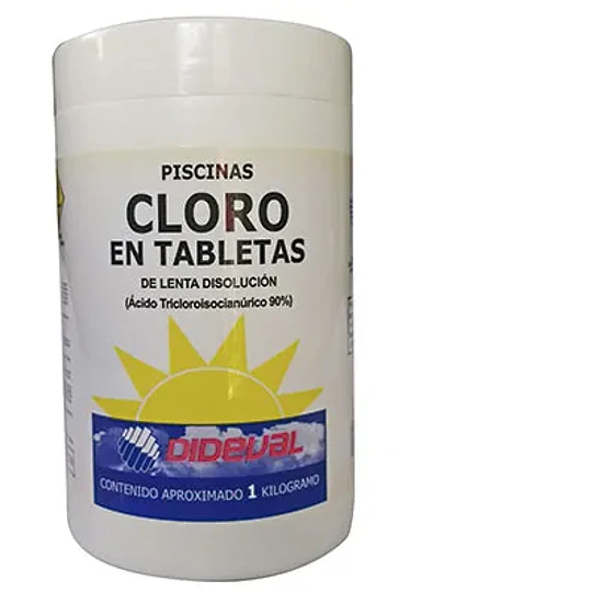 Cloro Tableta para Piscina 1 Kg