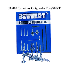 Tornillos Rosca Gruesa Zincado #6 X 1 5/8" Crs Caja 10.000 Unidades Aprox.