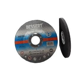 Pack 10 Discos Desbaste 4 1/2 6mm BESSERT