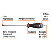 Destornillador Cruz 6