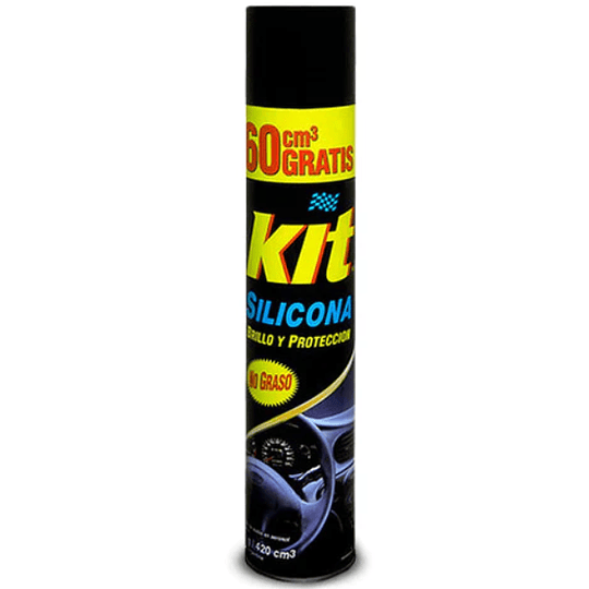 Silicona para Auto Aerosol, 420 cc KIT