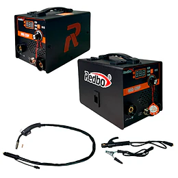 Soldadora Inverter Dual Mig Sin gas y mma 120P Redbo + Alambre Flux 