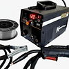 Soldadora Compac Mig 120FX + Rollo de alambre flux KRAFTER