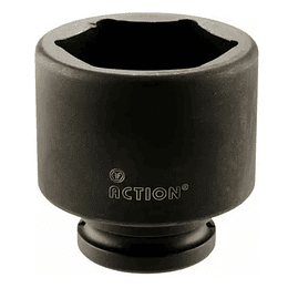 Dado Impacto Hexagonal 30mm Corto Toma 3/4 Force