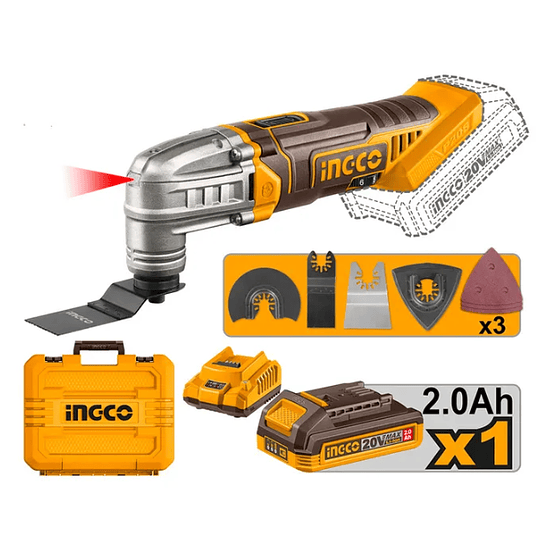 Sierra Multifuncional Inalambrica + Maleta + Cargador + Bateria