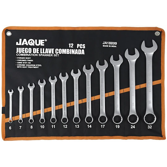 Juego De 12PCS Llaves Punta corona Jaque 6-32mm