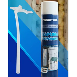 Espuma Expansiva Poliuretano 750ml Ferretools 