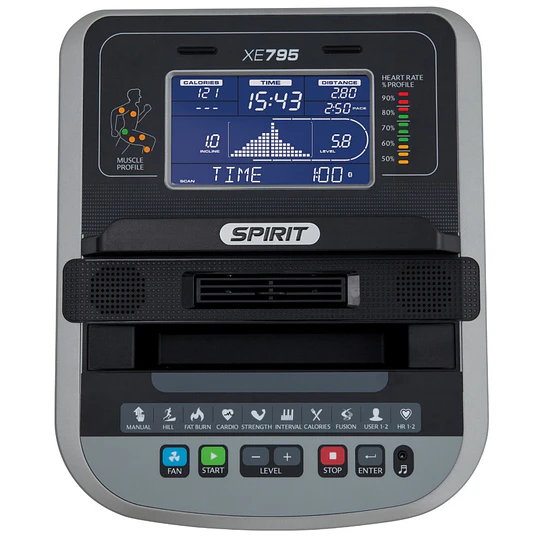 Eliptica De Uso Comercial Spirit By Best Fitness Xe795