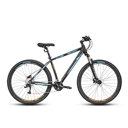 BICICLETA BEST PARROT MTB 29"  NEGRO/CELESTE