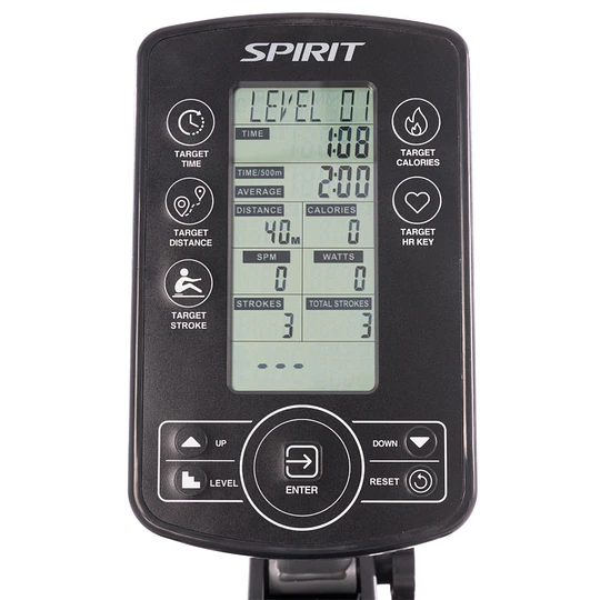 Maquina De Remo Con Consola Spirit Crw800 H20