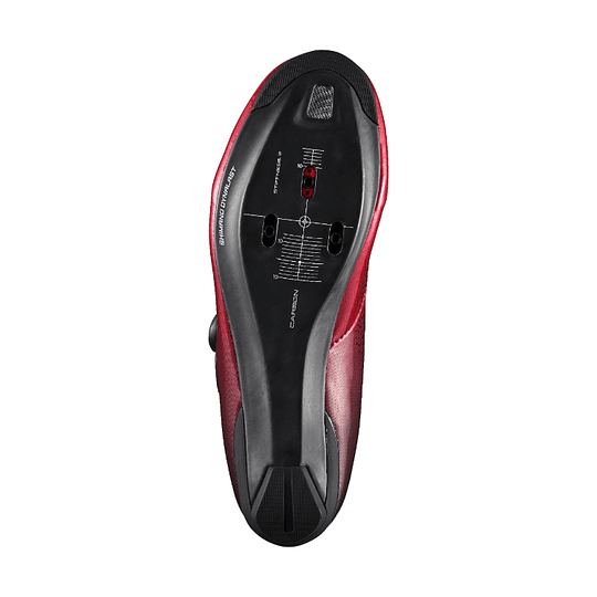 ZAPATILLA DE RUTA SHIMANO SH-RC701 ROJO TALLA 46