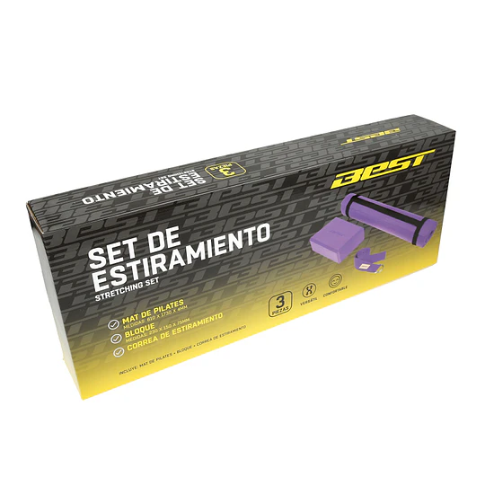 Set De Estiramiento Best Fitness 