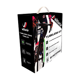 KIT VITTORIA PARA TUBELESS DE RUTA 700X23/26 