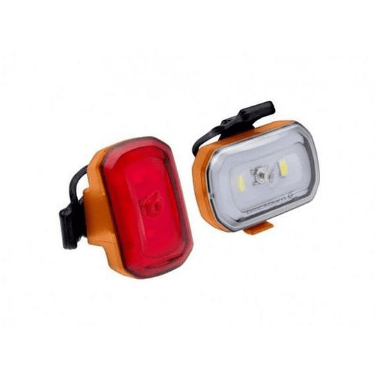 LUZ DELANTERA Y POSTERIOR BLACKBURN CLICK USB RED