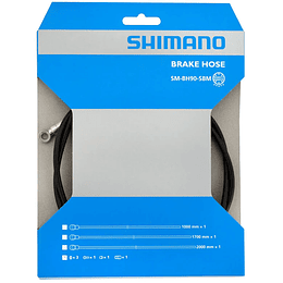 MANGUERA DE FRENO HIDRAULICO SHIMANO SM-BH90-SBM BLACK 1000MM 