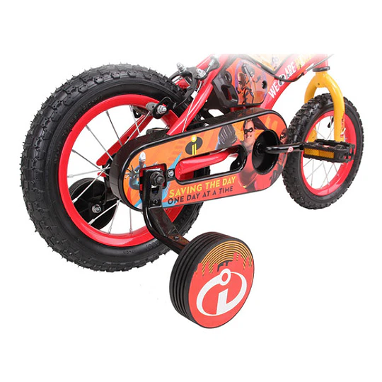 Bicicleta Disney De Niño Increibles Aro 16 Rojo