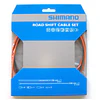 Cables De Cambio Shimano Ruta Ot-sp41 Sil-tec Orange 2100mm