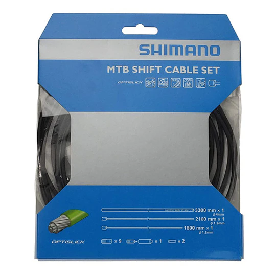 Set De Cables De Cambio Shimano Con Optislick