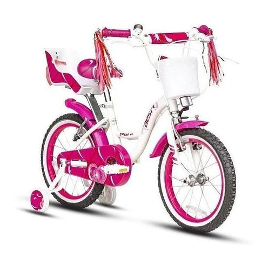 Bicicleta Best De Niña Dolce 16  Blanco
